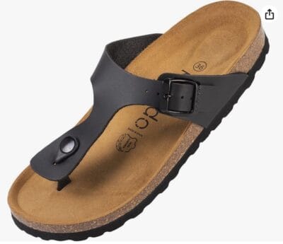 Modische Palado Damen Sandalen: Metallic-Finish, bequemes Fußbett, vielseitig kombinierbar, langlebig und stilvoll.