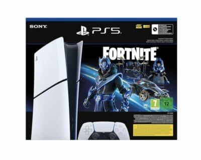PlayStation®5 Digital Edition – Fortnite Cobalt Star Bundle Karton