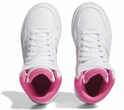 adidas KIDS SNEAKER HOOPS 3.0 MID K von oben gesehen