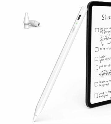 Metapen Air8: Ultraschnelle Aufladung und pixelgenaue Genauigkeit für dein iPad, ideal für Kreative.