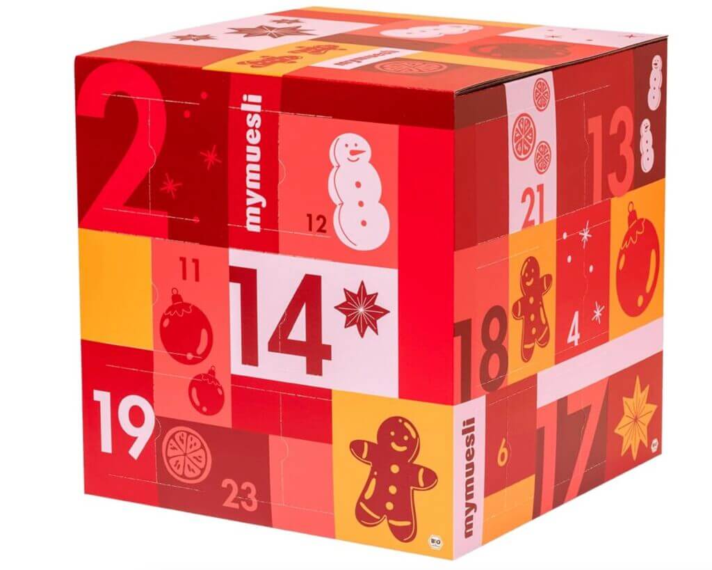 mymuesli Adventskalender 2024 – 15% Rabatt