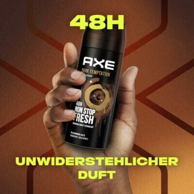 Axe Deo Dark Temptation mit 48 Stunden Schutz 