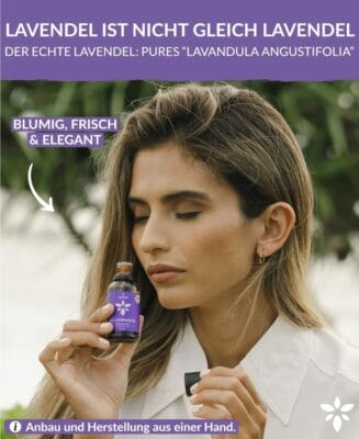 Heldengrün® BIO Lavendelöl: 100% naturrein, ätherisches Öl aus Griechenland, ideal für Aromatherapie und Küche.