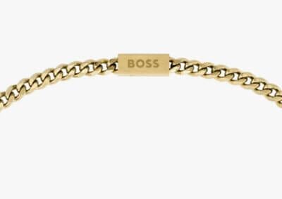 Stilvolles Accessoire: BOSS Jewelry Kette für Herren mit Logo, zeitloses Design und Qualität.