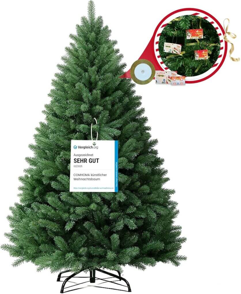 Künstlicher Weihnachtsbaum 195cm – 30% Rabatt