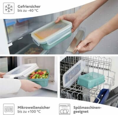 Einsatzmöglichkeiten der Emsa Frischhaltedose