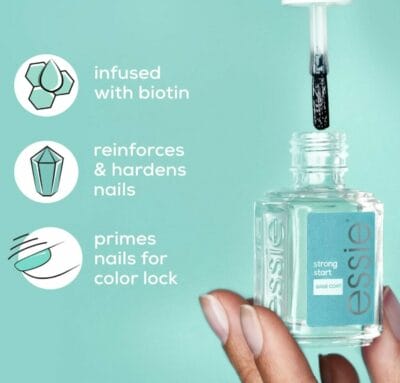 Essie Nagellack Base Coat mit stärkenden Inhaltstoffen 