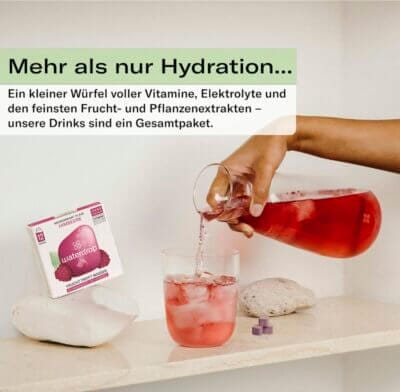 Waterdrop® Microdrink Set: 48 Würfel, vier Geschmacksrichtungen, zuckerfrei, vitaminreich, umweltfreundlich.