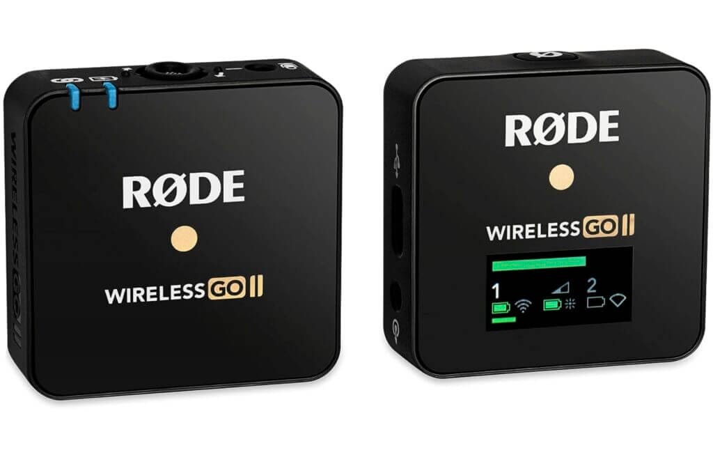 RØDE Wireless GO II Mikrofonsystem – 40% Rabatt