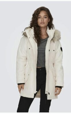 ONLY Damen Winterparka Tragebild