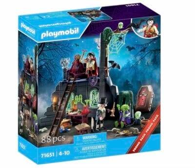 PLAYMOBIL Pirates Ruine – Spannendes Set mit Figuren, Burgruine und gruseligen Extras, ideal ab 4 Jahren.