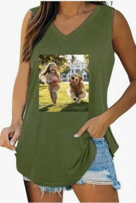 Personalisierbares Damen Tank Top mit Foto Beispielbild 