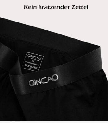 QINCAO Boxershorts für Herren ohne Zettel 