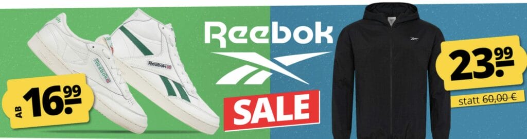 GROßER REEBOK SALE