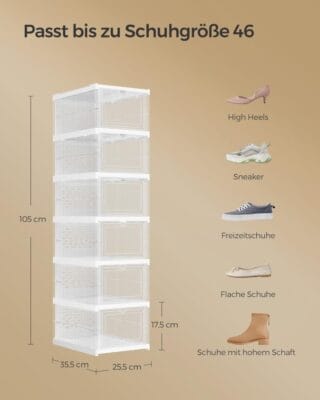SONGMICS Schuhschrank