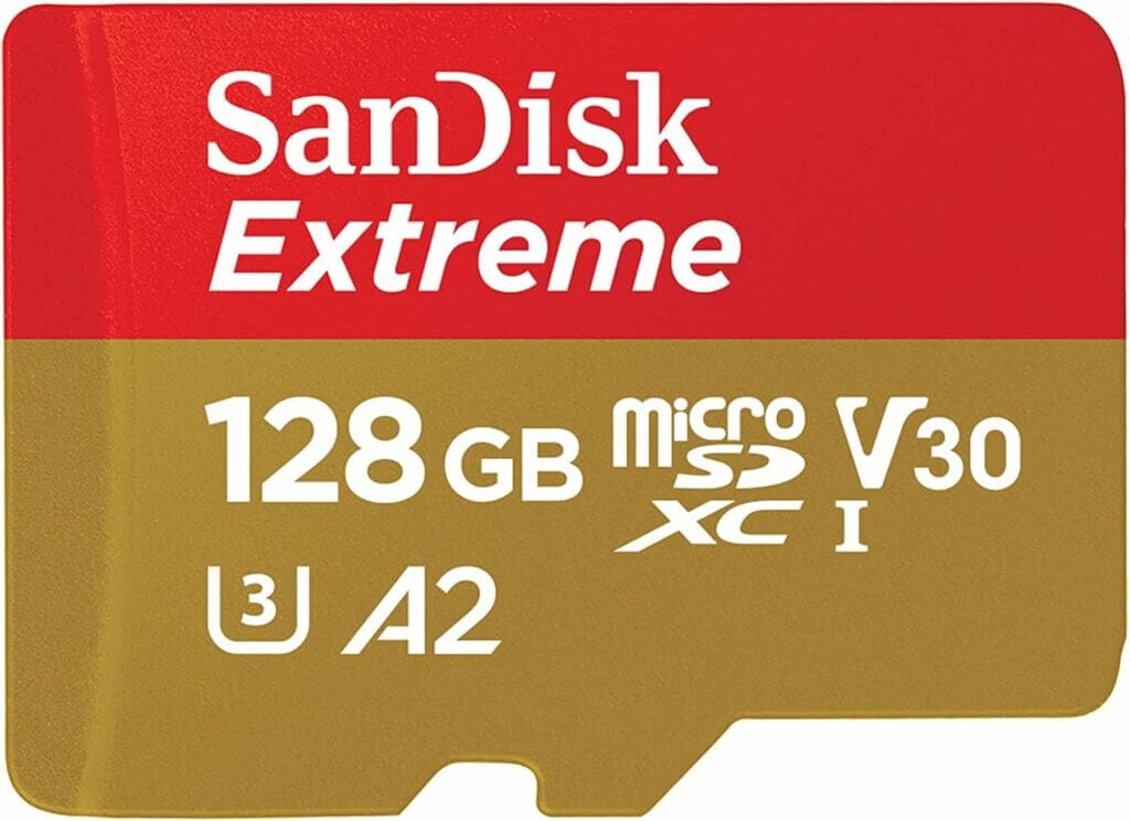 SanDisk Extreme microSDXC UHS-I Speicherkarte 128 GB + Adapter – 54% Rabatt