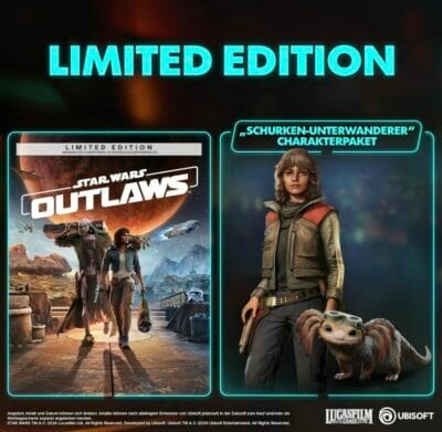 Star Wars Outlaws – Limited Edition mit Charakterpaket