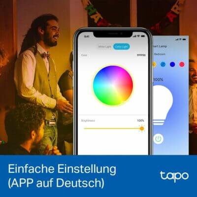Smarthome E27 Lampe App Steuerung