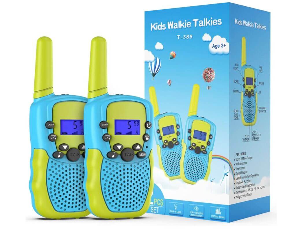 Kearui Walkie Talkies für Kinder – 39% Rabatt