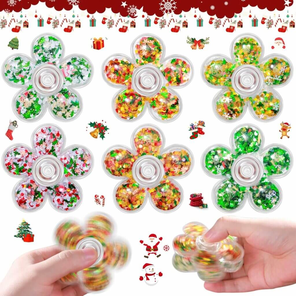 Weihnachtliche Fidget Spinner – 40% Rabatt