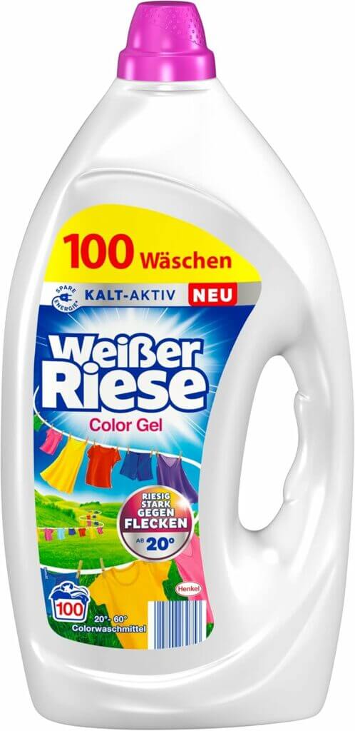 Weißer Riese Color Gel 100 Waschladungen