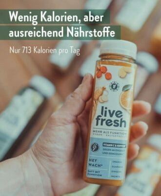 Wenig Kalorien, aber ausreichend Nährstoffe