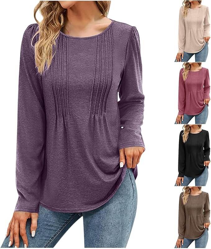 Langarmshirt für Damen – 50% Rabatt