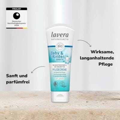 lavera Baby & Kinder Pflegecreme, natürlich parfümfrei 