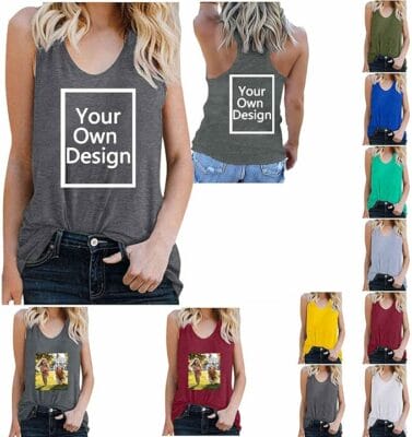 Personalisiertes Damen Tanktop - 50% Rabatt