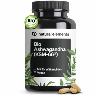 Natürliches Ashwagandha: Vegan, frei von Zusätzen, ideal für das abendliche Relax-Ritual.