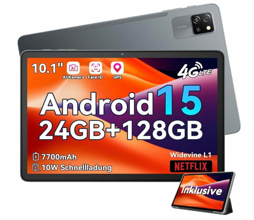 Blackview Tab60 Pro Android 15 Tablet – 57% Rabatt