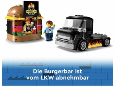 Burgerbar vom LKW abnehmbar