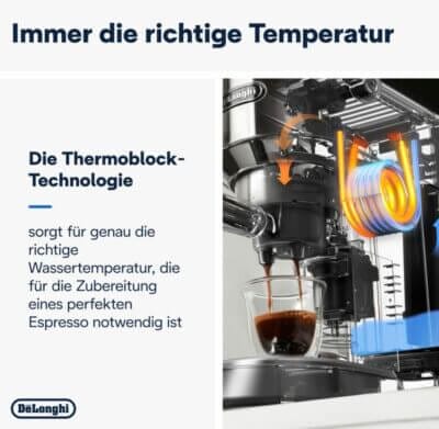 De'Longhi Dedica Style EC 685.R: Schmale 15 cm, schnelle Aufheizung, ideal für Espresso-Liebhaber.