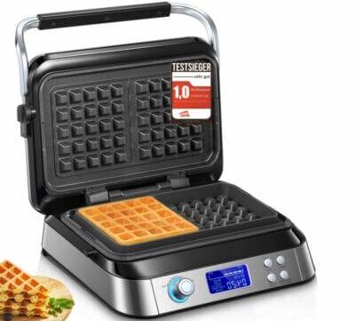 Genießen Sie professionelle Qualität zu Hause mit dem FOHERE Waffeleisen und seiner fortschrittlichen Technologie.