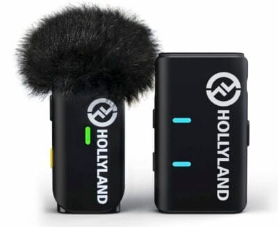 Hollyland Lark M1 Mikrofon: Kristallklare Stimmaufnahmen, 8 Stunden Akkulaufzeit, perfekt für Vlogs und Podcasts.