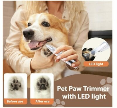 Hunde Krallentrimmer mit LED Licht 