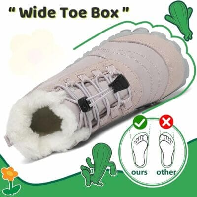 Diese warmen Winter-Schuhe sind flexibel, atmungsaktiv und ideal für aktive Kinder.