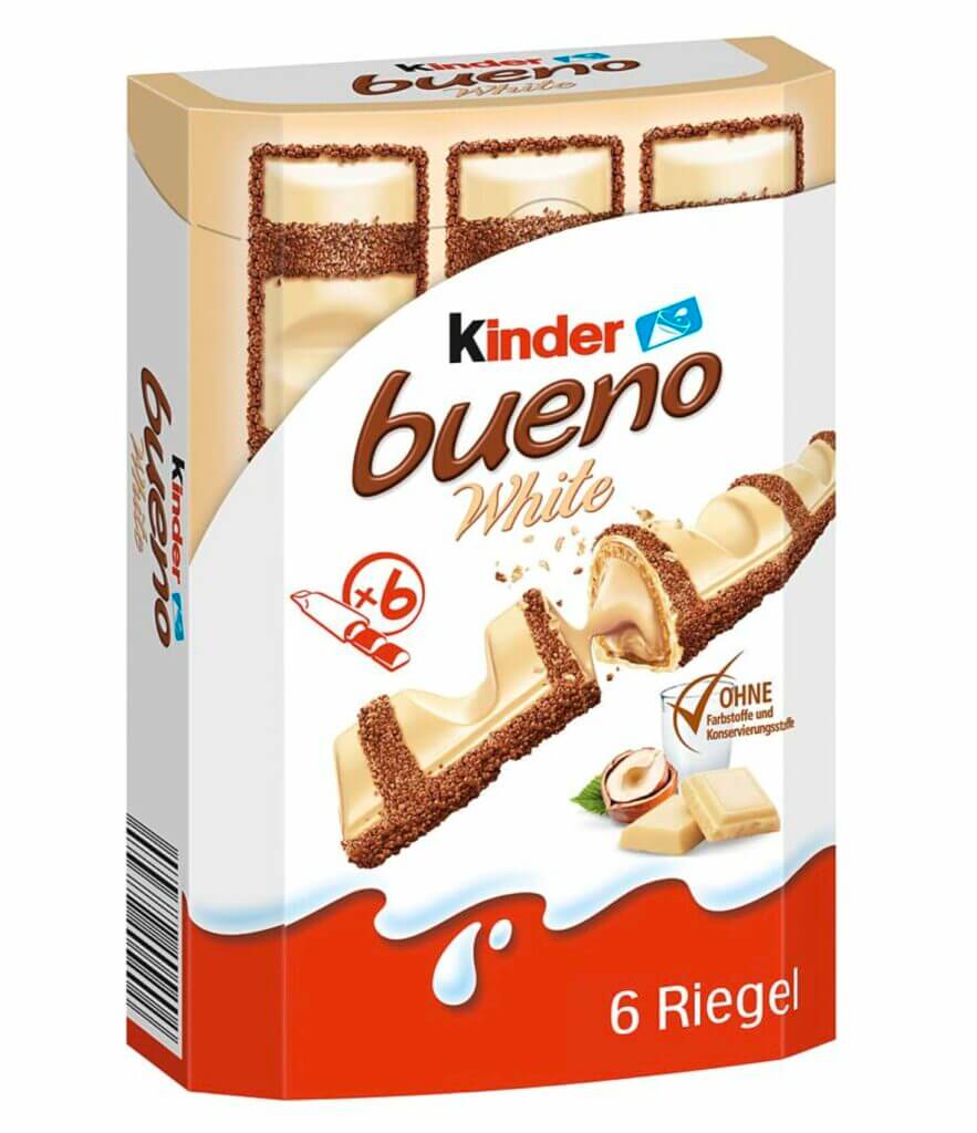 Kinder Bueno White – 40% Rabatt