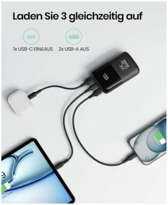 Laden Sie 3 gleichzeitig auf