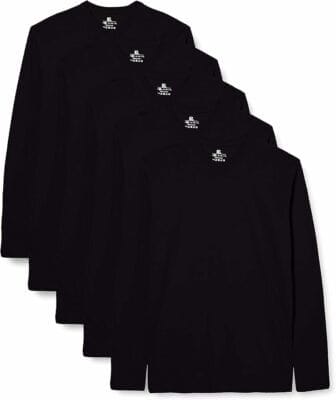 Lower East Langarmshirts für Herren im 5er-Set