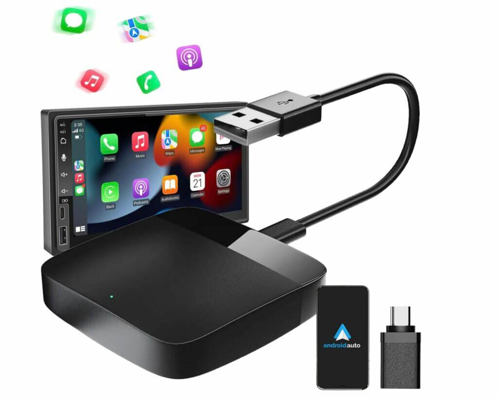 MEETOWN kabelloser Adapter Android Auto – 70% Rabatt