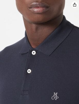 Zeitloses Herren Poloshirt – Regular Fit, Flachstrickkragen, seitliche Schlitze, ideal für jede Gelegenheit.