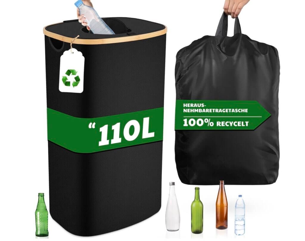 PHYSEN 110L Pfandflaschen Sammelbehälter – 30% Rabatt
