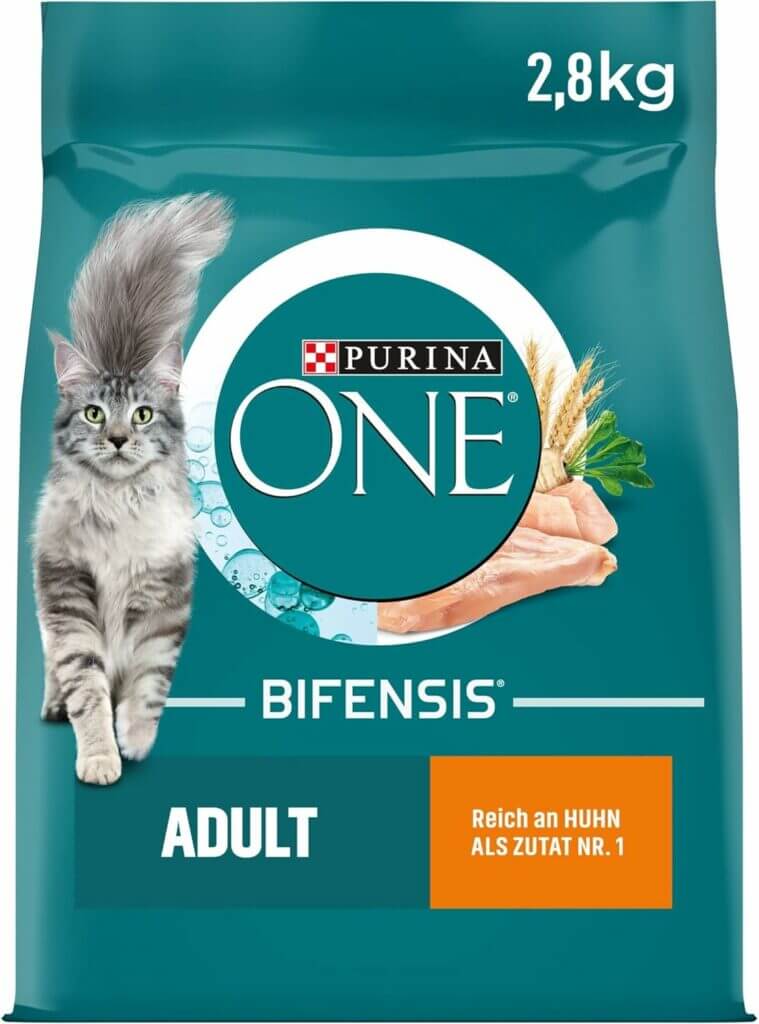 PURINA ONE BIFENSIS Adult Katzenfutter 4 x 2,8 KG – 42% Rabatt