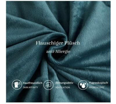Plüsch Fleece Bettwäsche Detailbild
