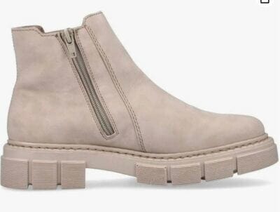 Rieker Damen Stiefeletten beige