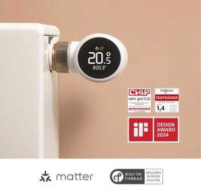 tado° Smartes Heizkörperthermostat X: Sparen Sie Energie, steuern per App, Smart Speaker-kompatibel, DIY-Installation.