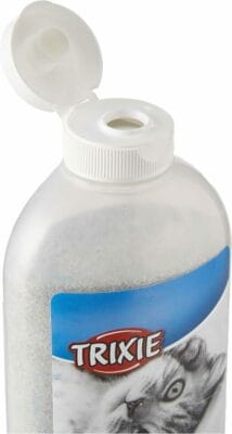 Die praktische 750 g Dose sorgt für eine einfache Anwendung und verbessert die Hygiene der Katzentoilette.
