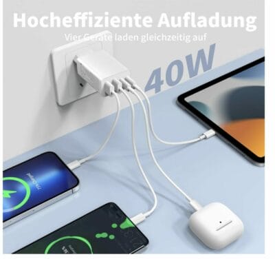 USB C Adapter im Einsatz