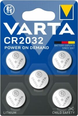 VARTA Batterien Knopfzellen CR2032, % Stück in der Blisterpackung